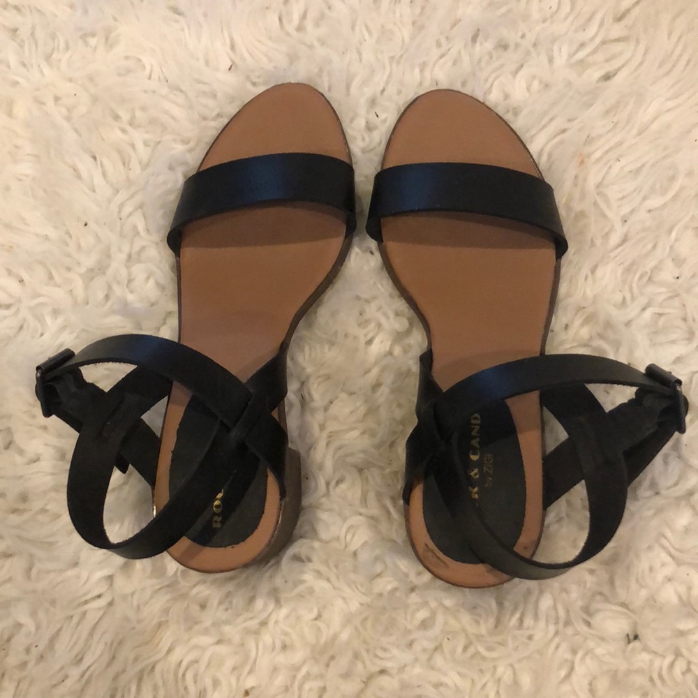 Black rock & candy heels